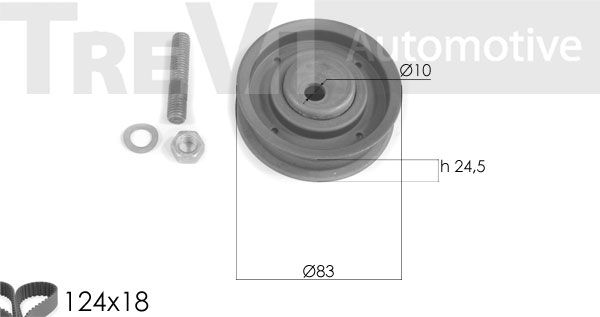 TREVI AUTOMOTIVE Hammashihnasarja KD1263